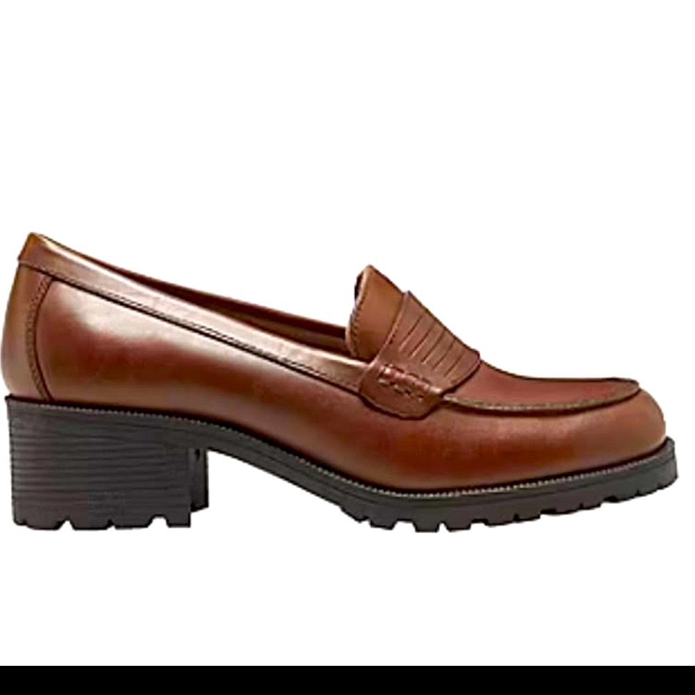 NWOT Eastland Women's Newbury Penny Loafer - Brown - Picture 2 of 8